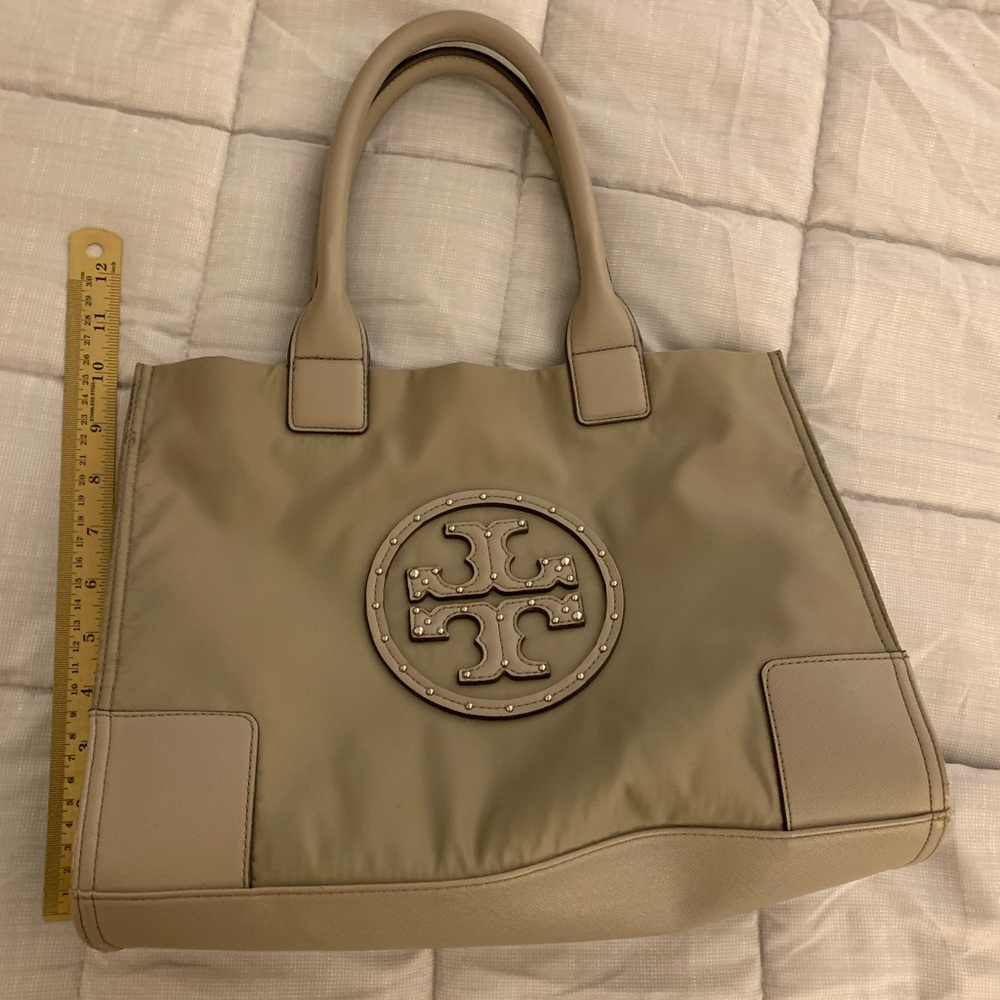 Tory Burch Gray Ella Tote